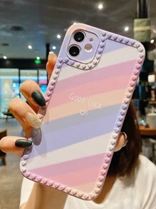 Ốp điện thoại sọc khối màu tương thích với iPhone 11,IPhone 13,IPhone 14 Pro Max - Nhiều màu - Xem 2