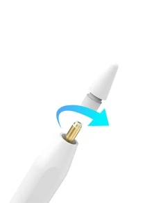 Replacement Tip Compatible With Apple Pencil - White - View 2