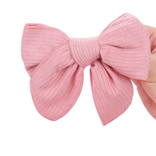 

3pcs Baby Bow Decor Hair Clip, Multicolor