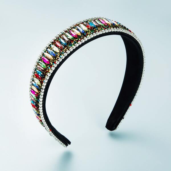 

Zircon Decor Headband, Multicolor