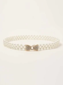 Faux Pearl Belt Elegant Valentine's Day Fall, Autumn, Halloween