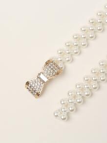 Faux Pearl Belt Elegant Valentine's Day Fall, Autumn, Halloween