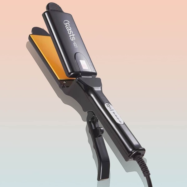 

1pc Simple Hair Straightener, Black