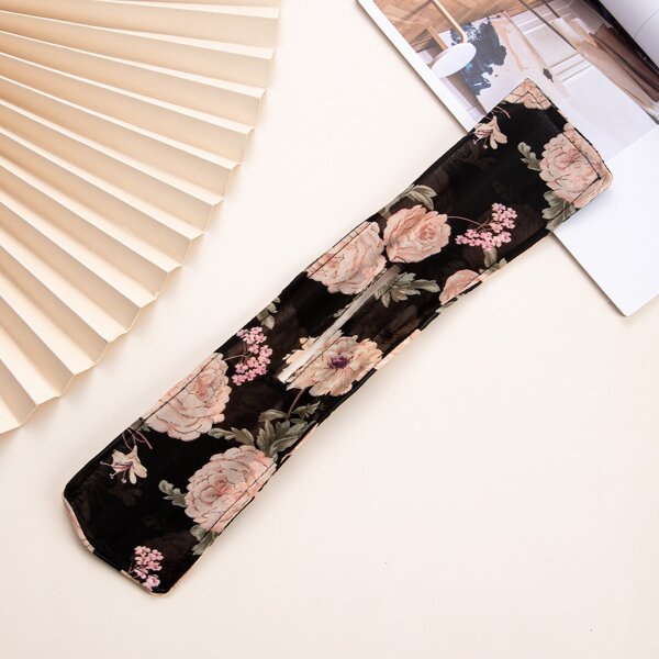 

Flower Print Hair Accessory, Multicolor