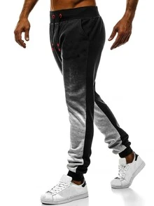 Manfinity LEGND Pantalones deportivos de cintura con cordón de ombré - Multicolor - Ver 3
