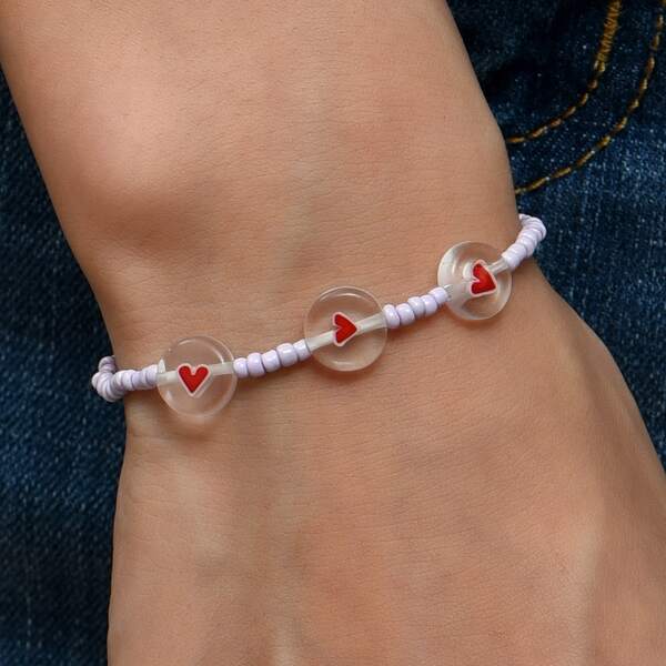 

Simple Beaded Bracelet, Multicolor