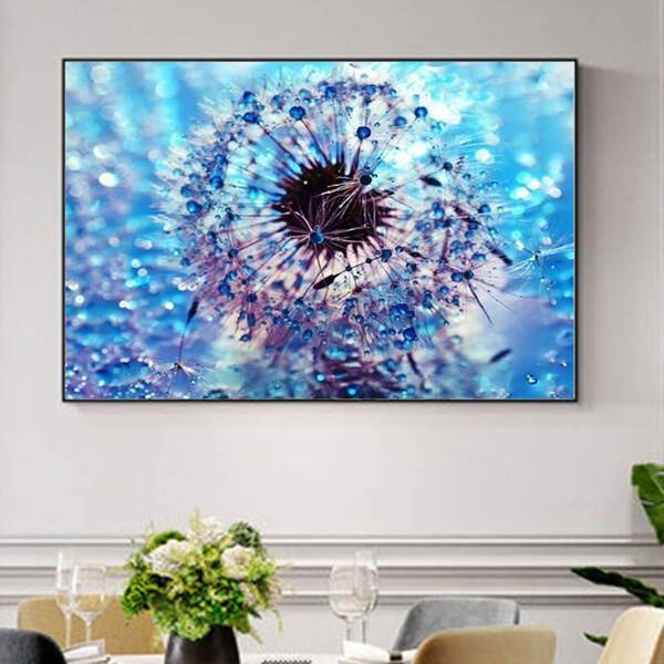 

Dandelion Print Diamond Painting Without Frame, Multicolor