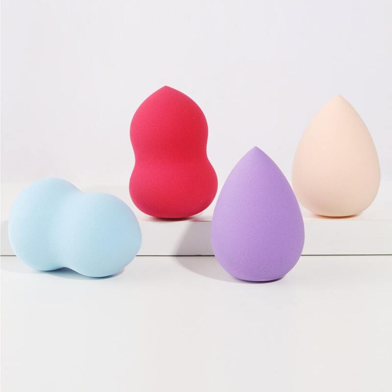 

4pcs Makeup Sponge Set, Multicolor