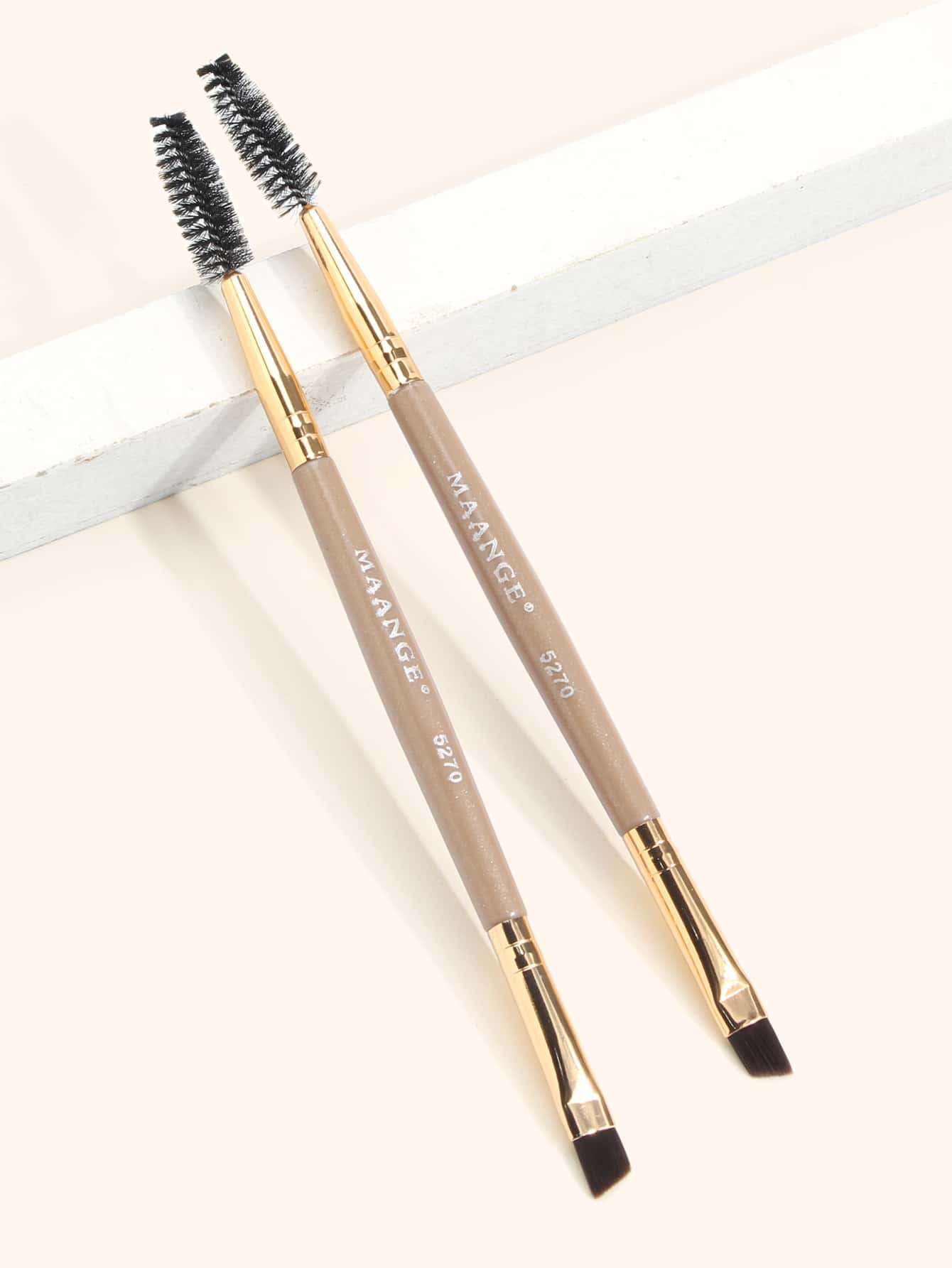 MAANGE 2pcs/3pcs/6pcs/8pcs Double Head Eyebrow Brush Set,Makeup Tools With Soft Fiber For Easy Carrying,Brush For Travel