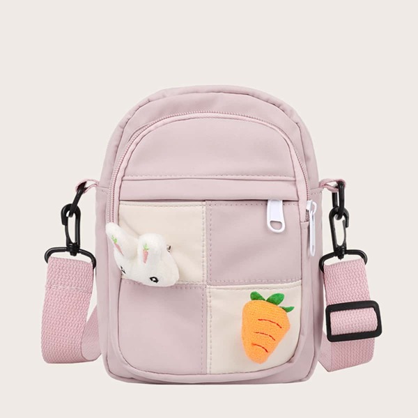 

Two Tone Crossbody Bag, Multicolor