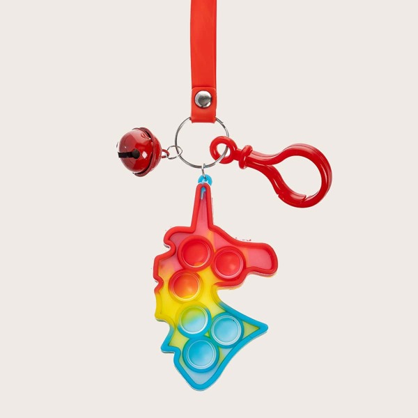 

Kids Unicorn Design Push Bubble Bag Charm, Multicolor