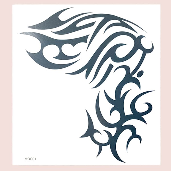 

1sheet Tattoo Sticker, Black