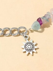 Vòng tay trang trí bằng đá - Nhiều màu - Xem 3