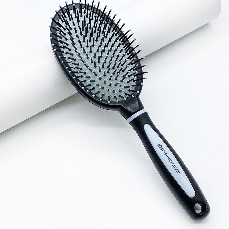 

1pc Color Block Hair Brush, Blue