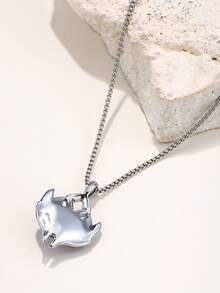 Men Eye Charm Necklace - Multicolor - View 2