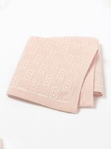 Bebé Manta estampado geométrico - Rosa - Ver 1