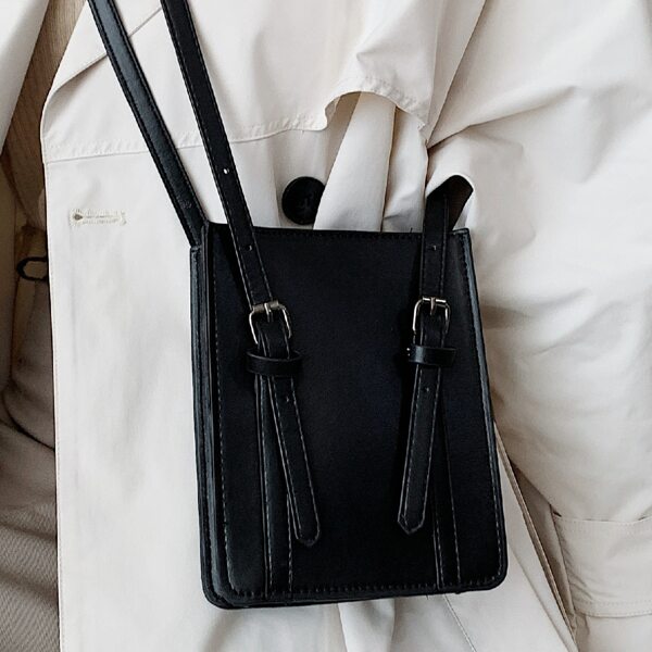 

Minimalist Crossbody Bag, Black
