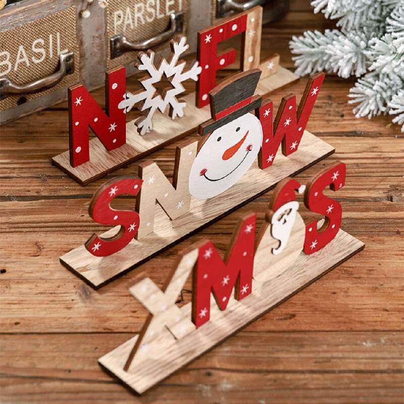 

1pc Random Christmas Design Art Decoration, Multicolor