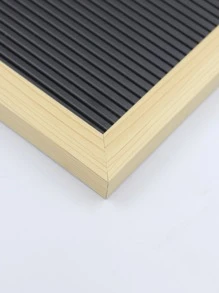 1pc Felt Letter Board, 10x10in Changeable Letter Board with Letters White 300 Piece - Felt Message Board, Oak Frame Wooden Letter Board for Baby Announcements, Milestones, Office Decor & More (Light Pink) - Multicolor - View 8