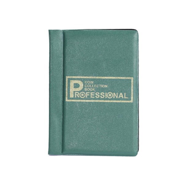 

1pc Coin Collection Book, Green