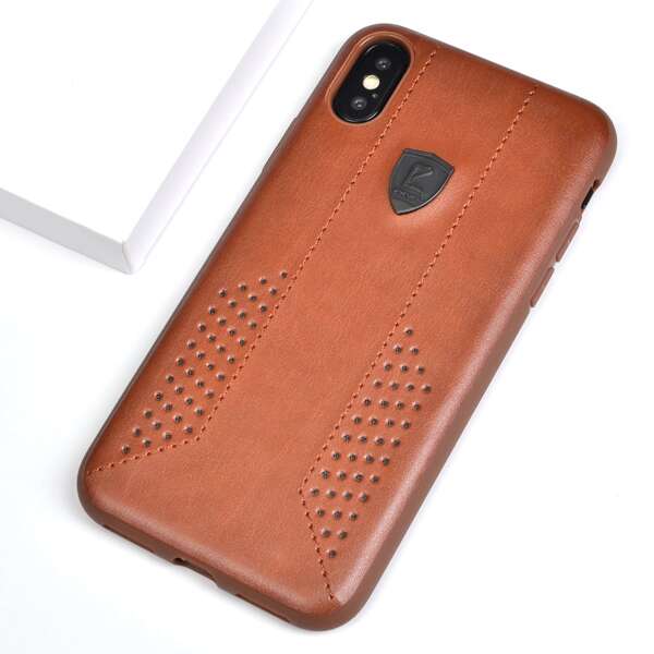 

Minimalist Phone Case, Brown