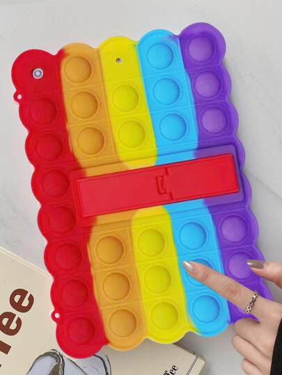 Silicone Protective Case Compatible With IPad, Puzzle & Stress Relief, Anti-Fall