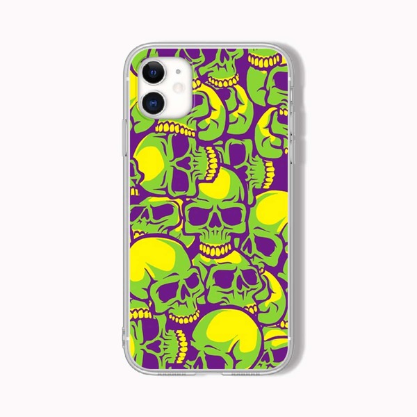 

Halloween Skull Pattern Phone Case, Multicolor