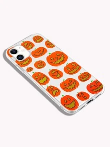 Halloween Pumpkin Phone Case - Multicolor - View 3
