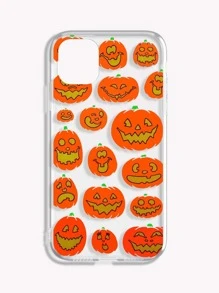 Halloween Pumpkin Phone Case - Multicolor - View 4