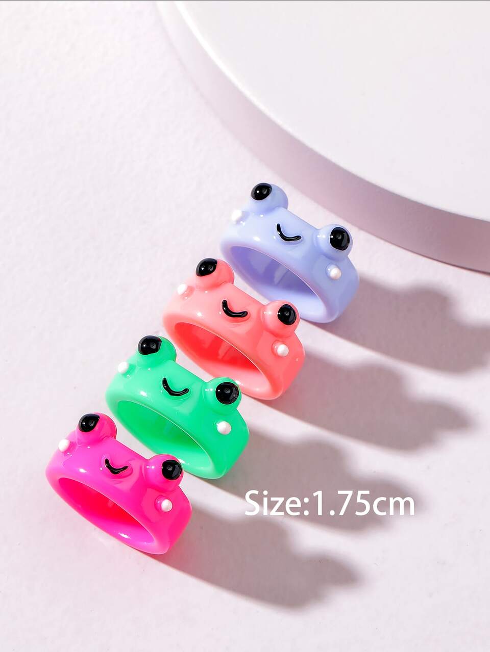 4pcs Frog Design Ring