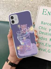 1入熊貓透明加厚TPU手機殼，適用於iPhone 11、iPhone 13、iPhone 14 Pro Max - 彩色 - 查看 1
