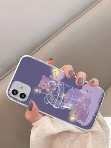 1入熊貓透明加厚TPU手機殼，適用於iPhone 11、iPhone 13、iPhone 14 Pro Max - 彩色 - 查看 3