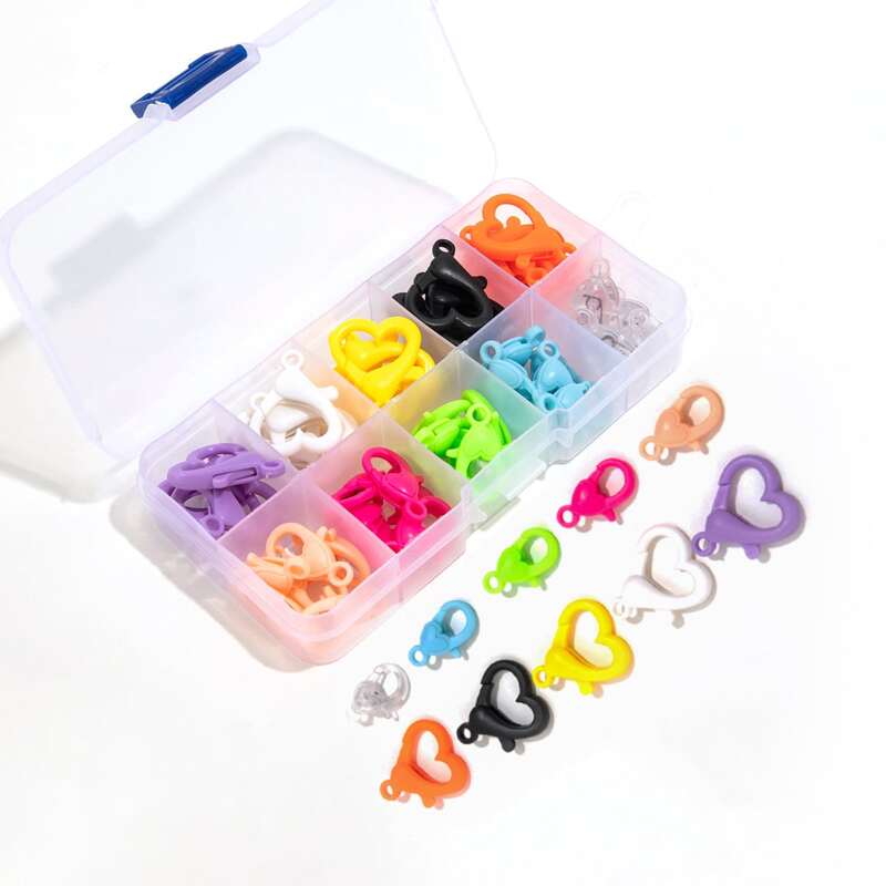 

50pcs Keychain DIY Accessory, Multicolor
