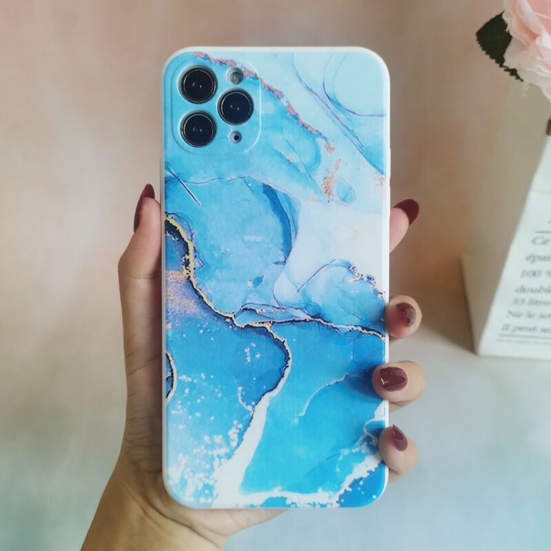 

Marble Pattern Phone Case, Multicolor