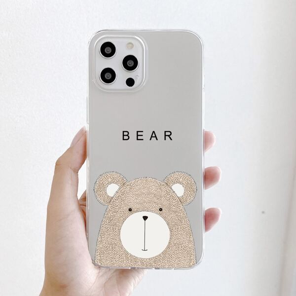 

Cartoon Graphic Phone Case, Multicolor