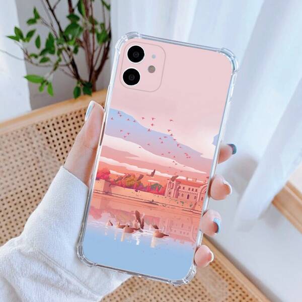 

Landscape Painted Phone Case, Multicolor