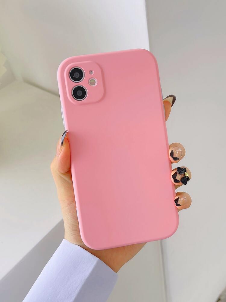 Two Tone Contrast Frame Phone Case - Multicolor - View 2