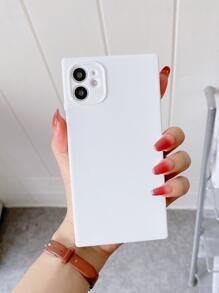 Square Phone Case Compatible With iPhone15/15Plus/15Pro/15Promax - White - View 1