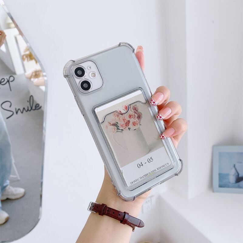 

Clear Phone Case With Card Holder