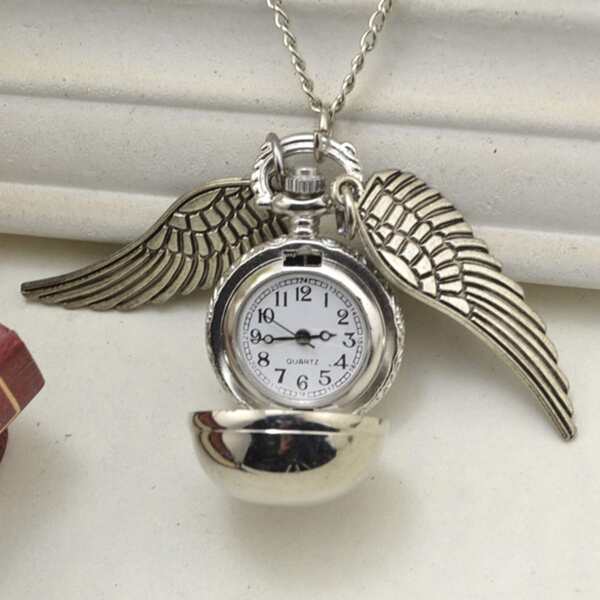 

Wing Shaped Quartz Pocket Watch