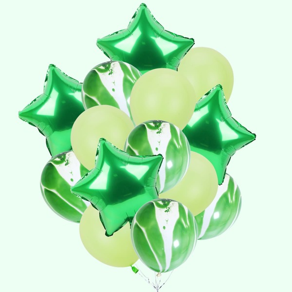 

14pcs Decorative Balloon Set, Multicolor
