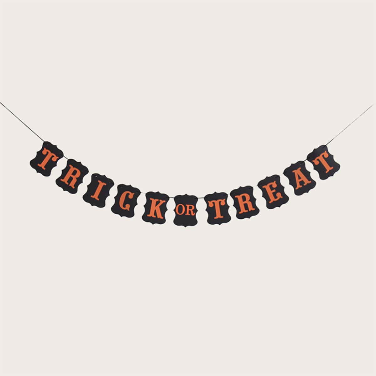 

Halloween Slogan Graphic Pull Flag, Multicolor
