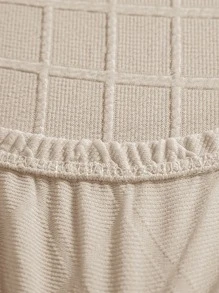 素色椅座墊套 - 米色 - 查看 4