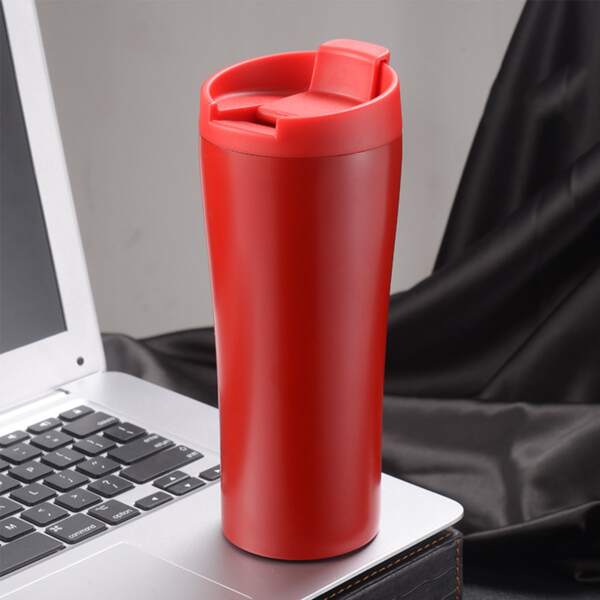 

1pc Solid Color Tumbler, Red