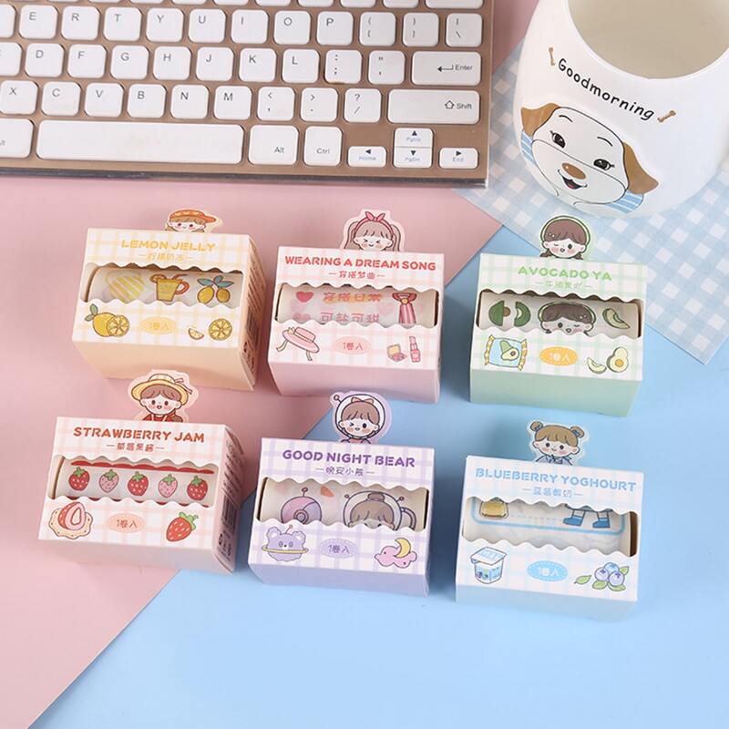 

1roll Cartoon Graphic Random Sticker, Multicolor