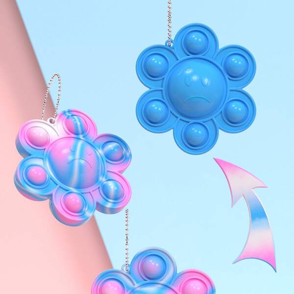 

1pc Reversible Push Pop Bubble, Multicolor