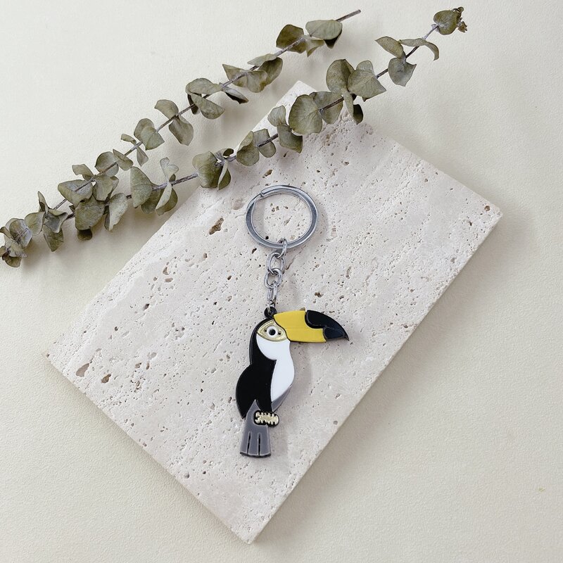 

Bird Decor Keychain, Multicolor