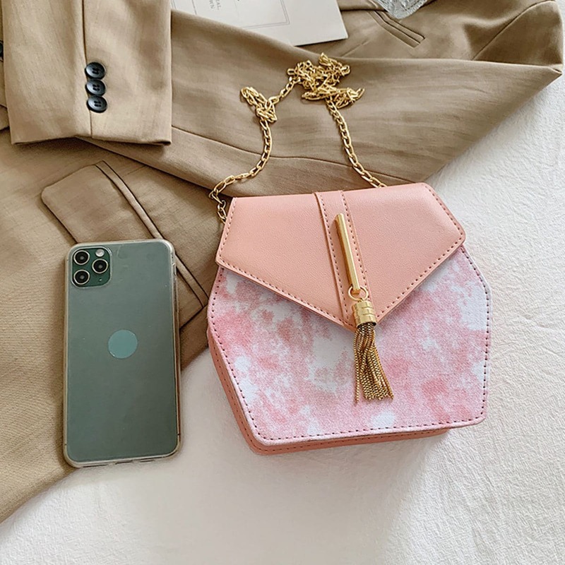 

Tie Dye Crossbody Bag, Pink