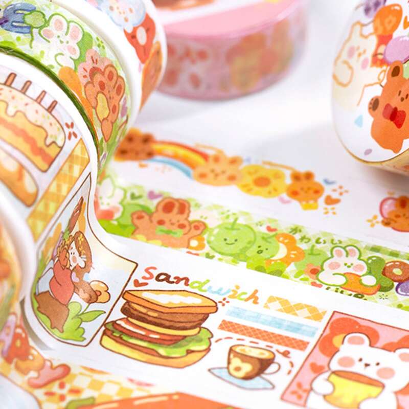 

1roll Cartoon Graphic Random Sticker, Multicolor