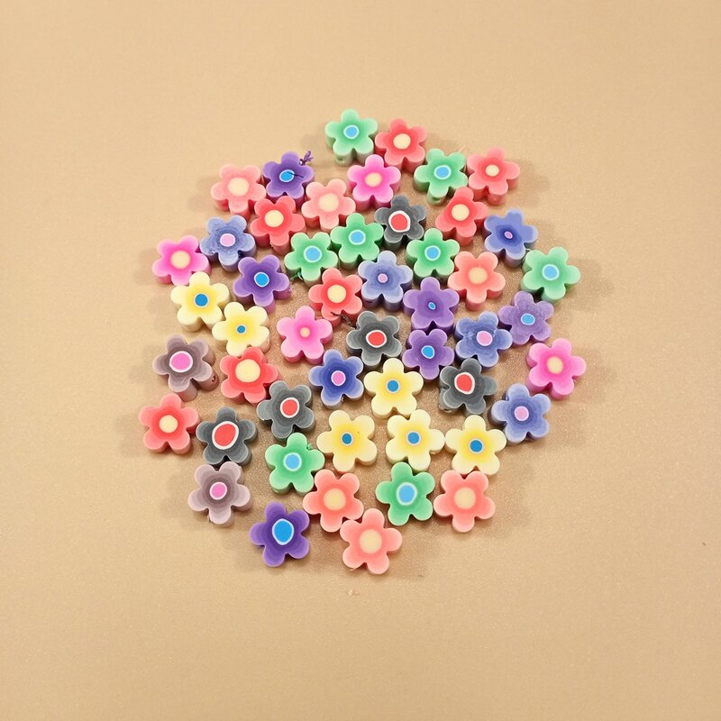 

50pcs Random Floral DIY Jewelry Accessory, Multicolor